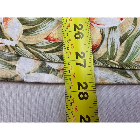 J, Crew Classic Size Small Short Sleeve Floral Cotton Button Down Pocket Shirt - Picture 8 of 10